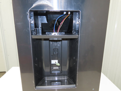 5304530762 Electrolux Left Refrigerator Door Black Stainless Ice Dispenser