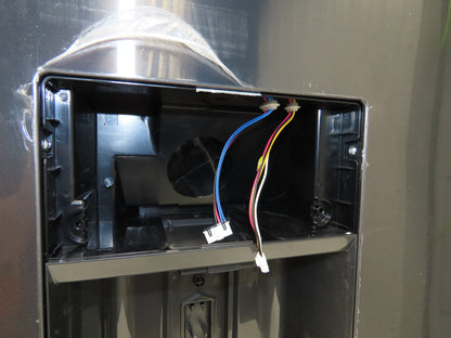 5304530762 Electrolux Left Refrigerator Door Black Stainless Ice Dispenser