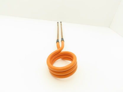 Thermatool Induction Coil High Freq 3"ID Triple Turn Tubes 16"