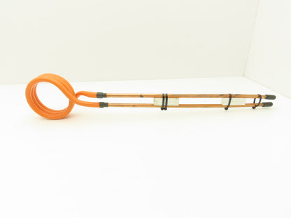 Thermatool Induction Coil High Freq 3-1/2" ID Triple Turn Tubes 16"