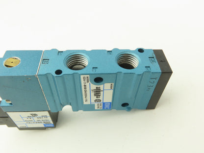 Mac 52A-11-B0B-DM-DDAJ-1KJ Pneumatic Solenoid Valve 3/2-Way 150psi 1/4"npt 24VDC