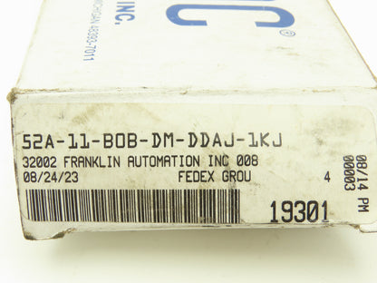 Mac 52A-11-B0B-DM-DDAJ-1KJ Pneumatic Solenoid Valve 3/2-Way 150psi 1/4"npt 24VDC