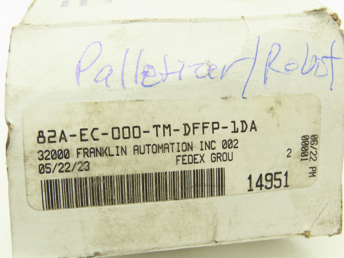 Mac 82A-EC-000-TM-DFFP-1DA Pneumatic Solenoid Valve 4/3 150psi 24VDC