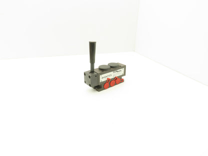 Aventics R431008498 TaskMaster Pneumatic Directional Valve 3-Pos Lever 200psi