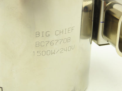 Big Chief BC76770B Ceramic Band Heater 2.75"ID x 4.5"W 1500W 240V 2-Pin