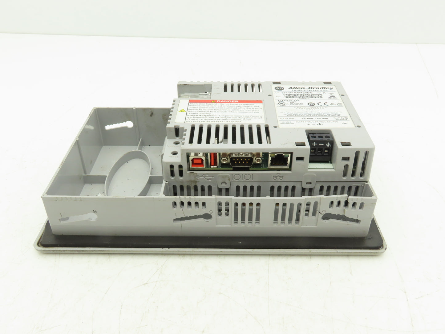 Allen Bradley 2711P-K6M20D8 HMI PanelView Plus 600 Screen Push Button Series A