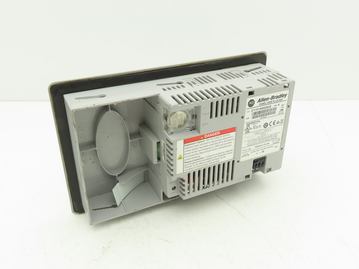 Allen Bradley 2711P-K6M20D8 HMI PanelView Plus 600 Screen Push Button Series A