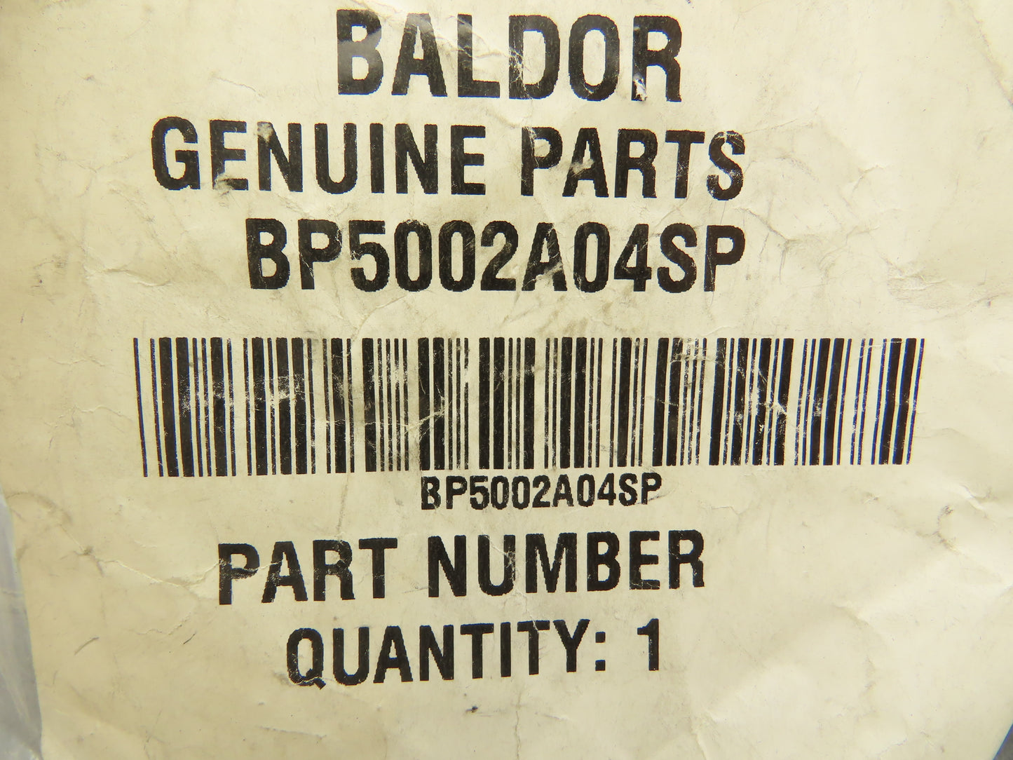 Baldor-Reliance BP5002A04SP DC Motor Carbon Brush 1/2"x 3/4"x 1-1/4" Set of 2