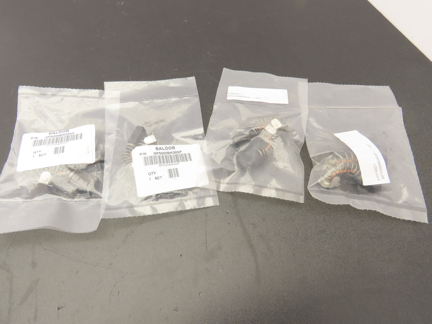 Baldor-Reliance BP5000BK08SP DC Motor Carbon Brush 5/16"x 5/8"x 13/16" Lot of 4