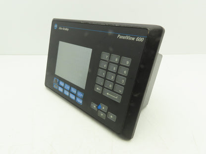 Allen Bradley 2711-B6C1 PanelView 600 HMI Control Panel Ser C FRN 4.46