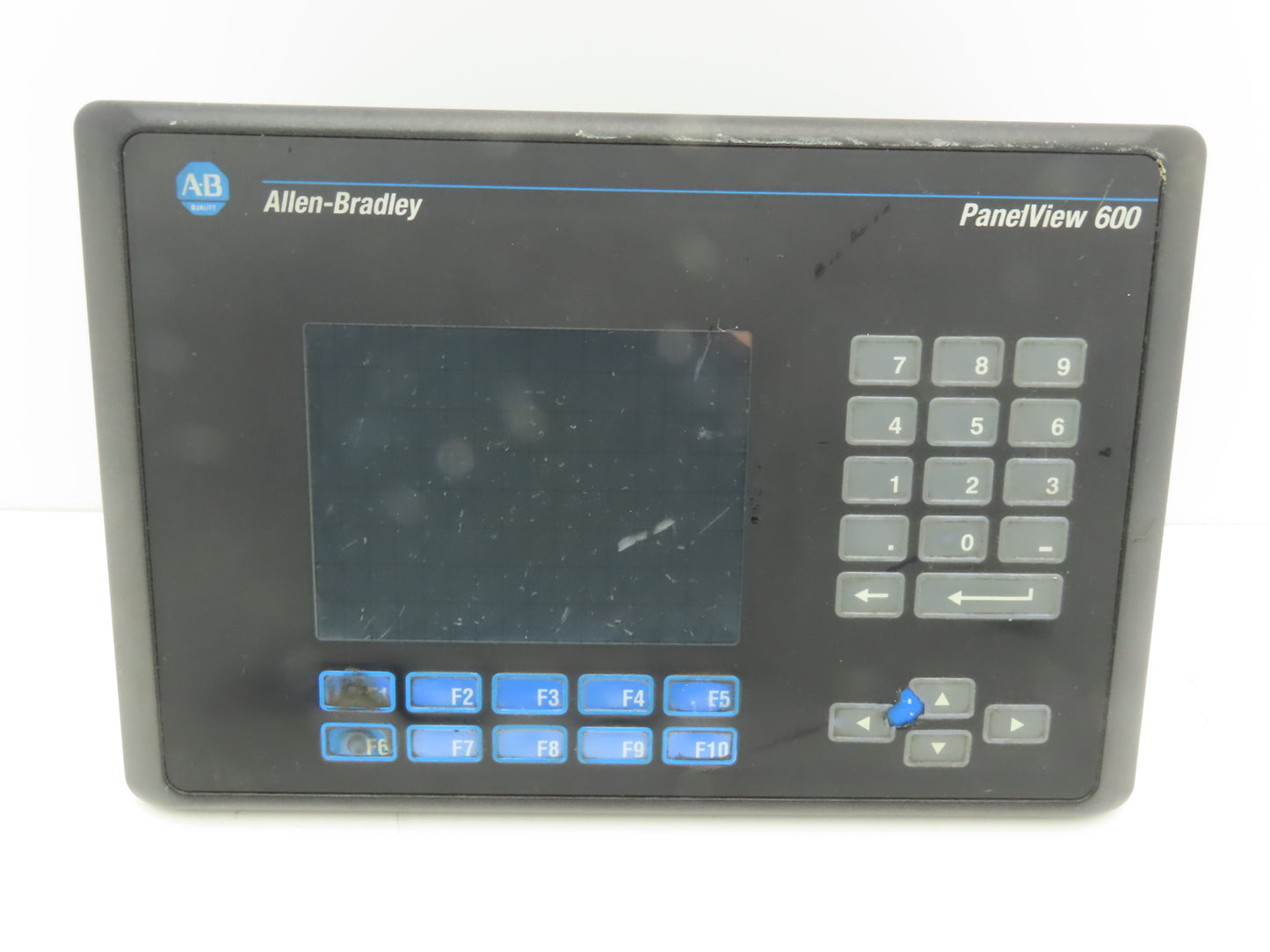 Allen Bradley 2711-B6C1 PanelView 600 HMI Control Panel Ser C FRN 4.46