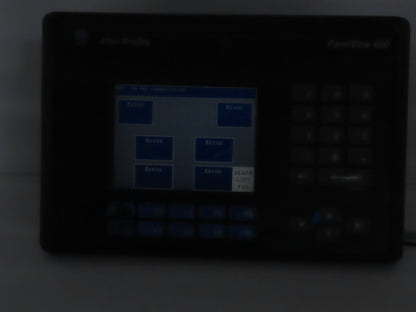 Allen Bradley 2711-B6C1 PanelView 600 HMI Control Panel Ser C FRN 4.46