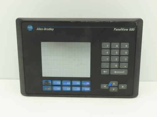 Allen Bradley 2711-B6C1 PanelView 600 HMI Control Panel Ser C FRN 4.46