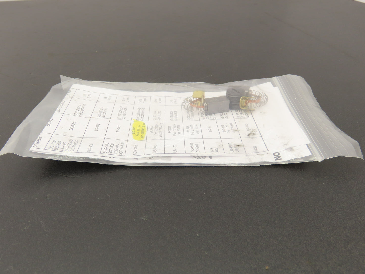 Vibco BK-007 SCR-200 Industrial Vibrator Carbon Brush Kit H610