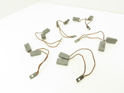 Southern 537 DC Motor Carbon Brush 3/8"x 5/8"x 1-1/4" Lot of 6 Pairs
