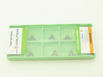Walter TCGT110204-MP4 WPP20G Turning Insert Carbide Positive Triangle Lot of 10