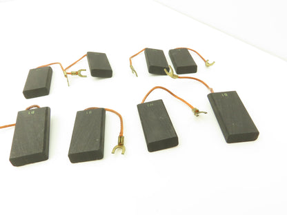 National D00419 DC Motor Carbon Brush 3/8"x 1"x 2" Lot of 8