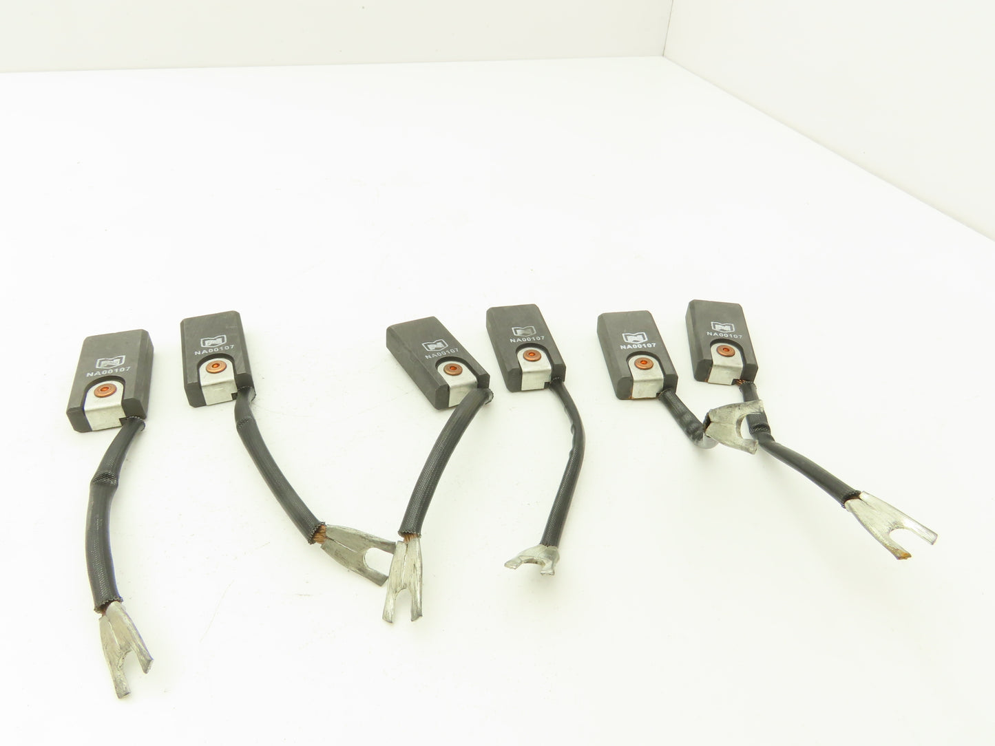 National NA00107 DC Motor Carbon Brush 1/2"x 1"Wx 1.90"L  Lot of 6