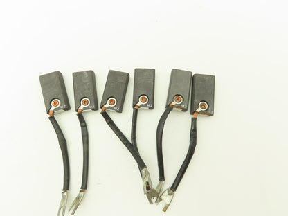 National NA00107 DC Motor Carbon Brush 1/2"x 1"Wx 1.90"L  Lot of 6