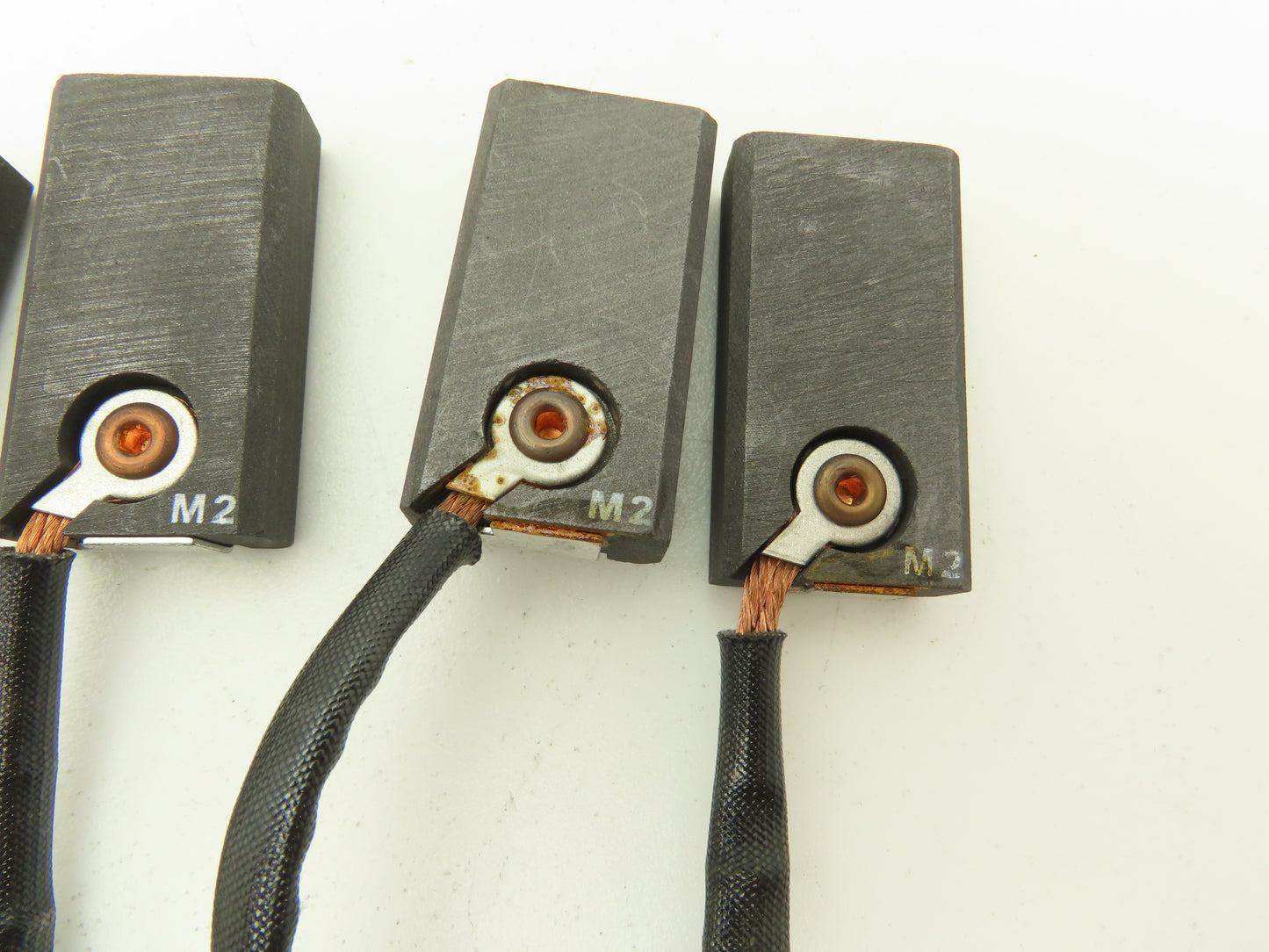 National NA00107 DC Motor Carbon Brush 1/2"x 1"Wx 1.90"L  Lot of 6