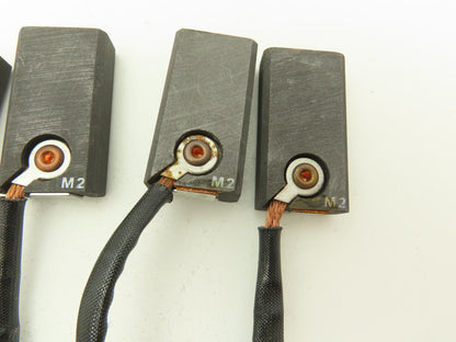 National NA00107 DC Motor Carbon Brush 1/2"x 1"Wx 1.90"L  Lot of 6