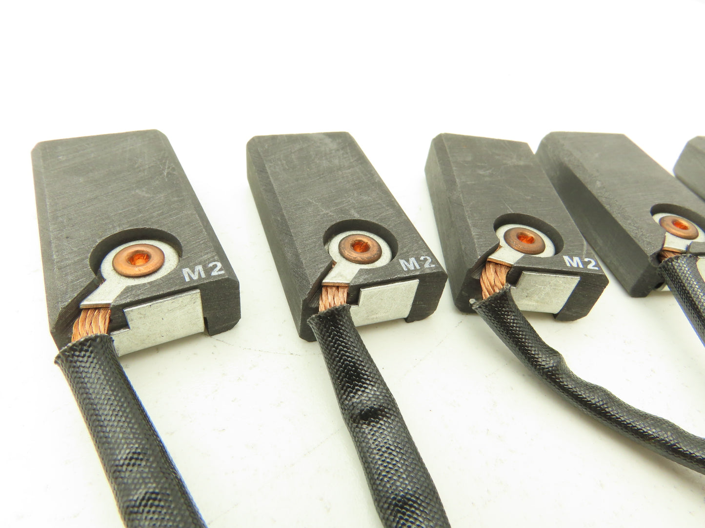 National NA00107 DC Motor Carbon Brush 1/2"x 1"Wx 1.90"L  Lot of 6