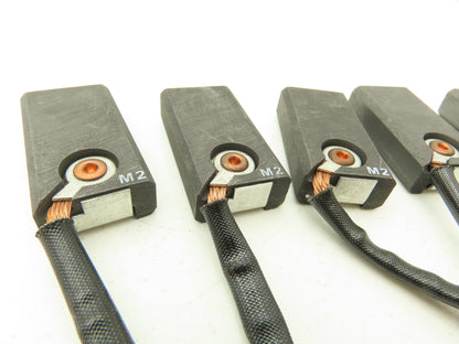 National NA00107 DC Motor Carbon Brush 1/2"x 1"Wx 1.90"L  Lot of 6