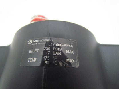 Norgren L17-600-MP4A Pneumatic Lubricator 3/4" NPT 250 PSI NEW USA