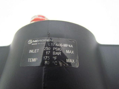 Norgren L17-600-MP4A Pneumatic Lubricator 3/4" NPT 250 PSI NEW USA