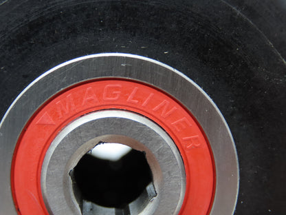 Magline 140141 Roller 3"W x 3.5"H 7/16" ID Used On Various Dollies Lot of 6