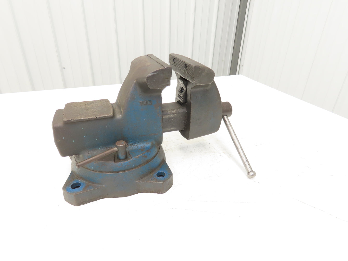 Wilton 745 Combination Pipe Bench Vise 5" Jaw Vintage 02-1990
