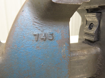 Wilton 745 Combination Pipe Bench Vise 5" Jaw Vintage 02-1990