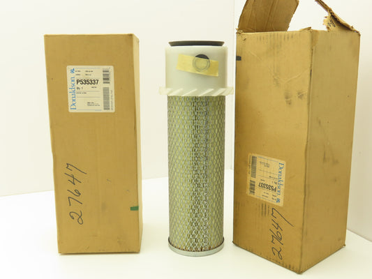 Donaldson P535337 Air Filter Primary W Cyclone Fins 14.5"L x 4" OD Lot of 2