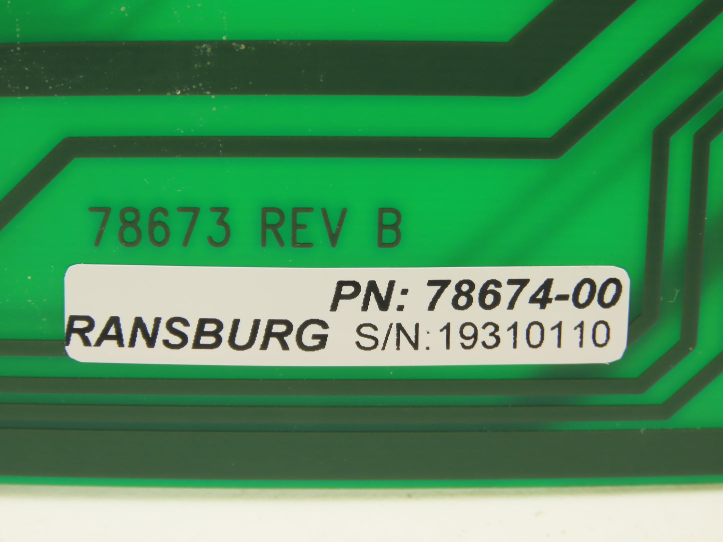 Ransburg 78674-00 Master Mother Board Voltage Control Assy