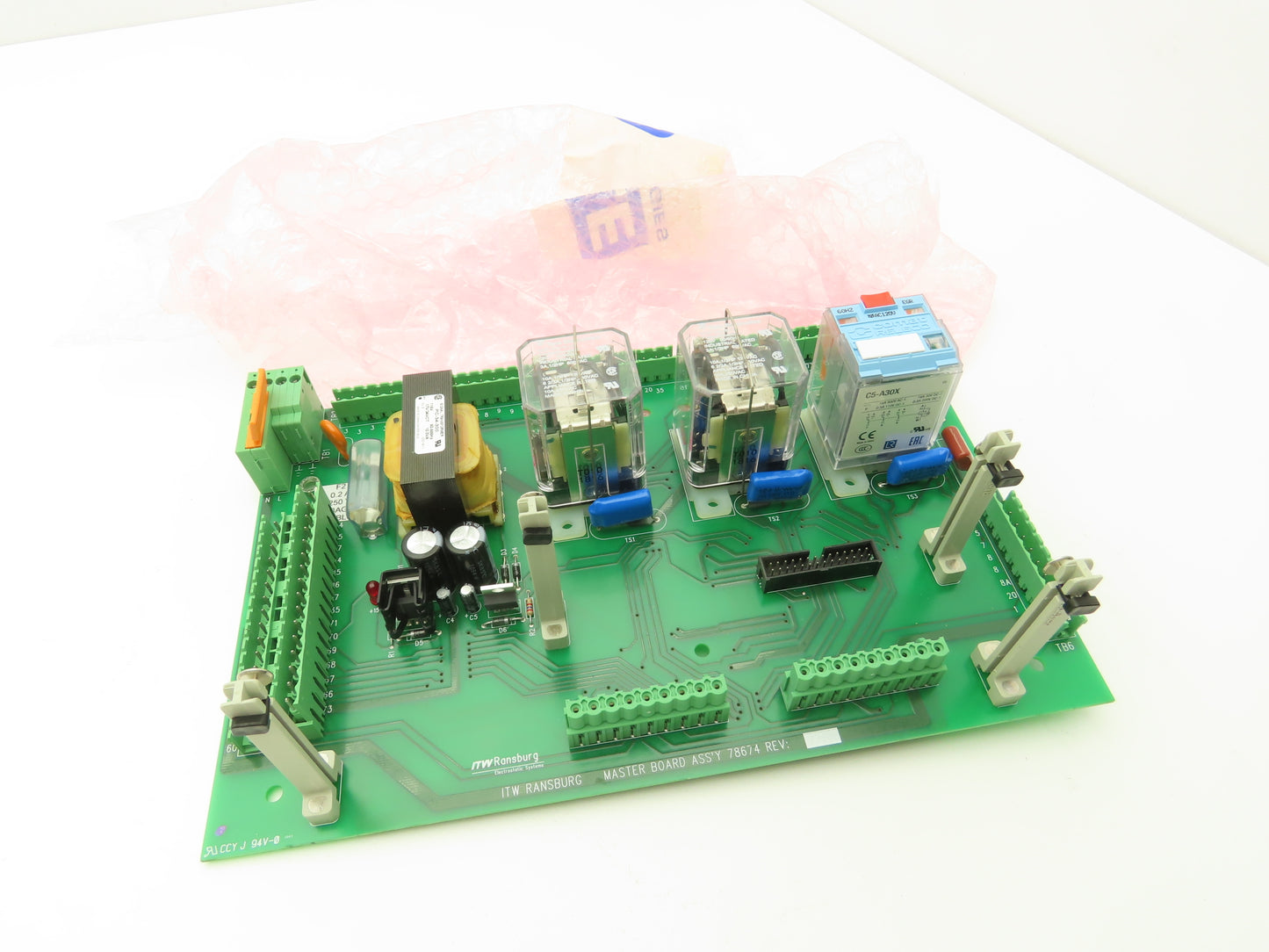 Ransburg 78674-00 Master Mother Board Voltage Control Assy