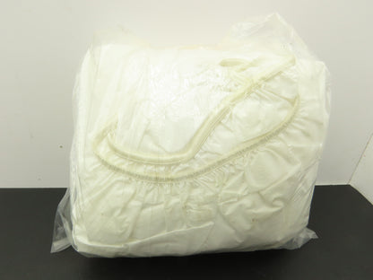 Ransburg 78143-00-K5 TurboDisk Applicator Shroud Cover White H-5551-01 Pack of 5
