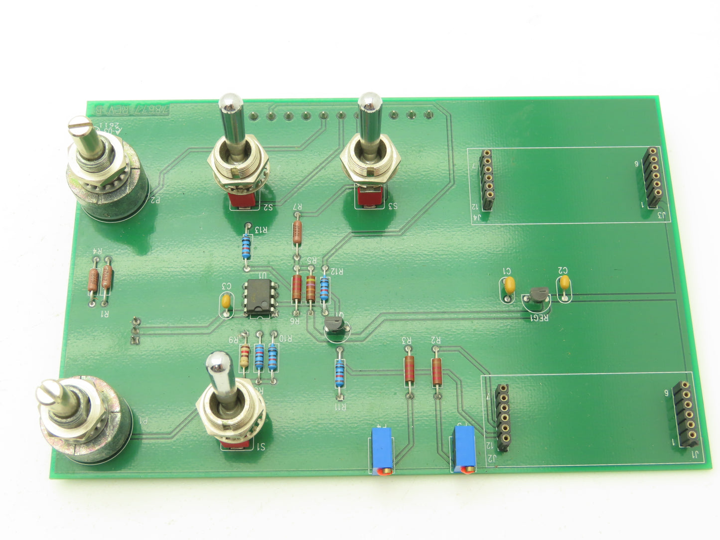 Ransburg 78678-02 Door Voltage Master 2 PC Circuit Board Assy