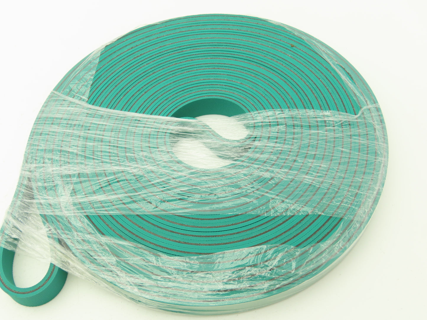 Ammeraal Beltech GG S06.50 RRC Green Conveyor Belt 5/8"W x 24' 5"L Endless XNBR