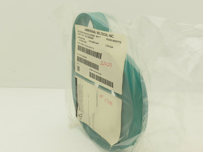 Ammeraal Beltech GG S06.50 RRC Green Conveyor Belt 1-3/8"W x 14' 8" Endless XNBR