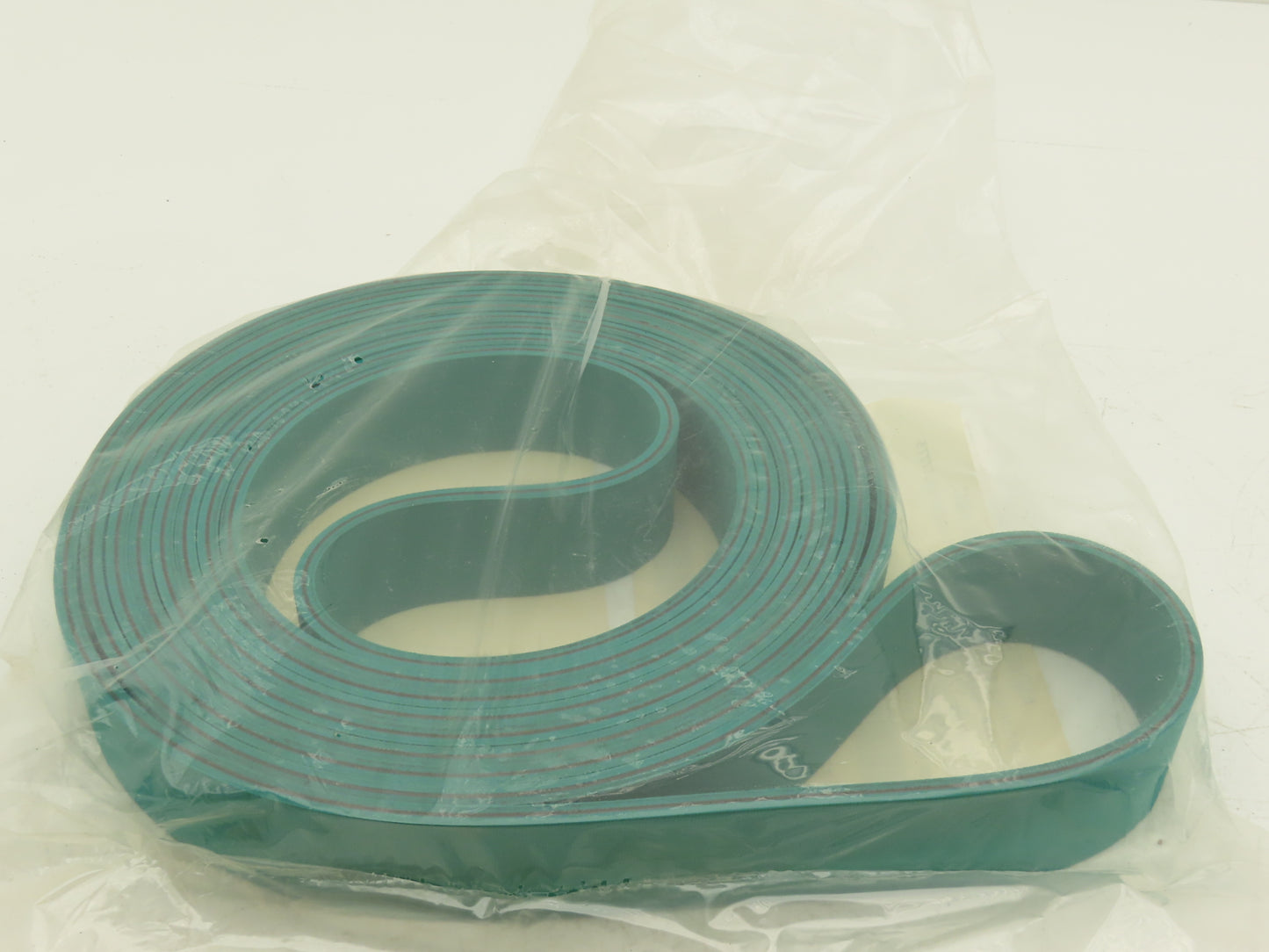 Ammeraal Beltech GG S06.50 RRC Green Conveyor Belt 1-3/8"W x 14' 8" Endless XNBR