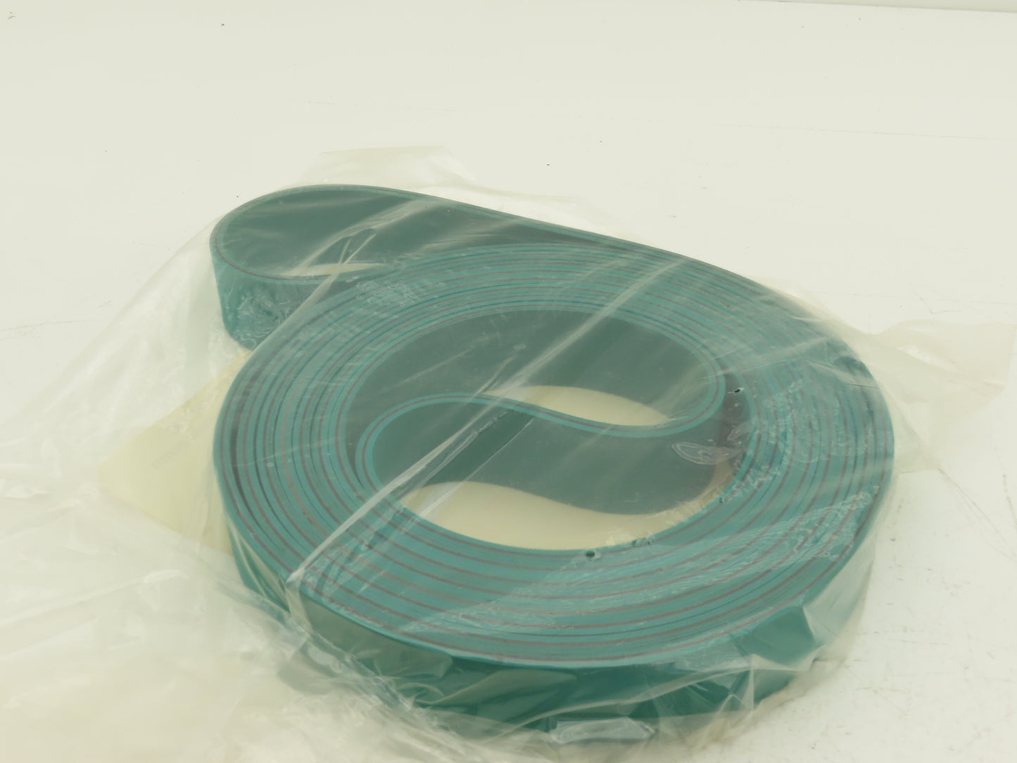 Ammeraal Beltech GG S06.50 RRC Green Conveyor Belt 1-3/8"W x 14' 8" Endless XNBR