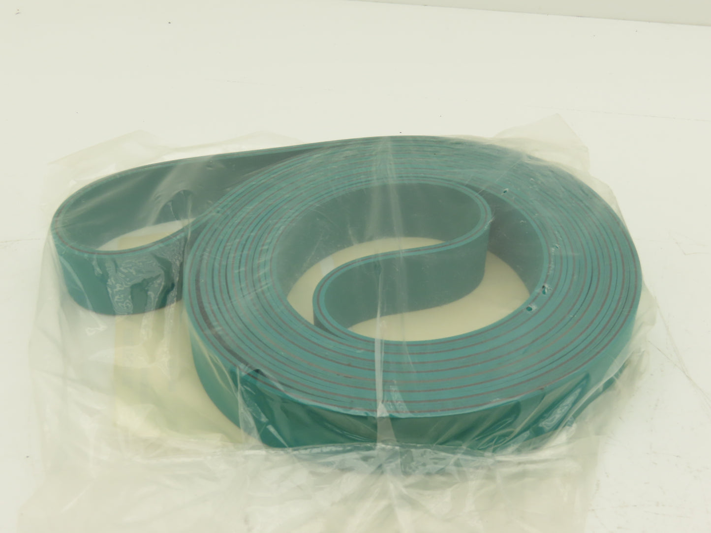 Ammeraal Beltech GG S06.50 RRC Green Conveyor Belt 1-3/8"W x 14' 8" Endless XNBR
