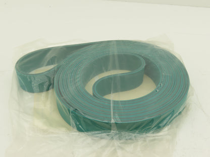 Ammeraal Beltech GG S06.50 RRC Green Conveyor Belt 1-3/8"W x 14' 8" Endless XNBR