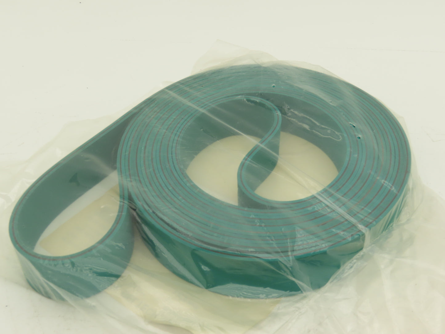 Ammeraal Beltech GG S06.50 RRC Green Conveyor Belt 1-3/8"W x 14' 8" Endless XNBR
