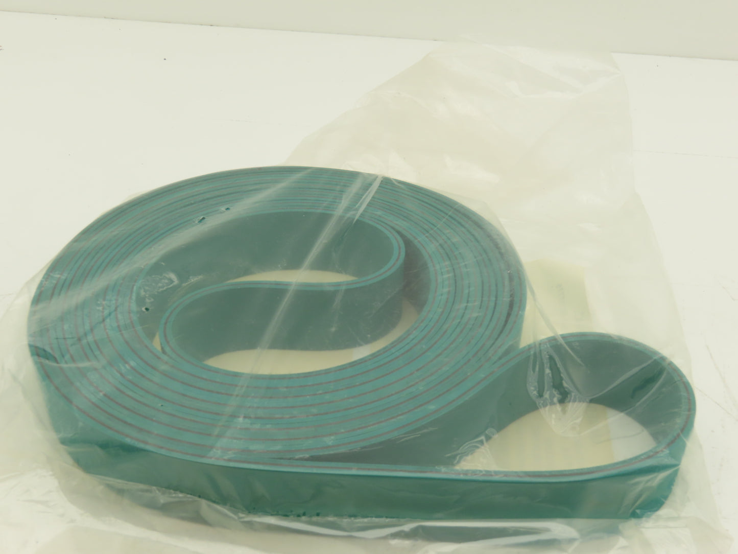 Ammeraal Beltech GG S06.50 RRC Green Conveyor Belt 1-3/8"W x 14' 8" Endless XNBR