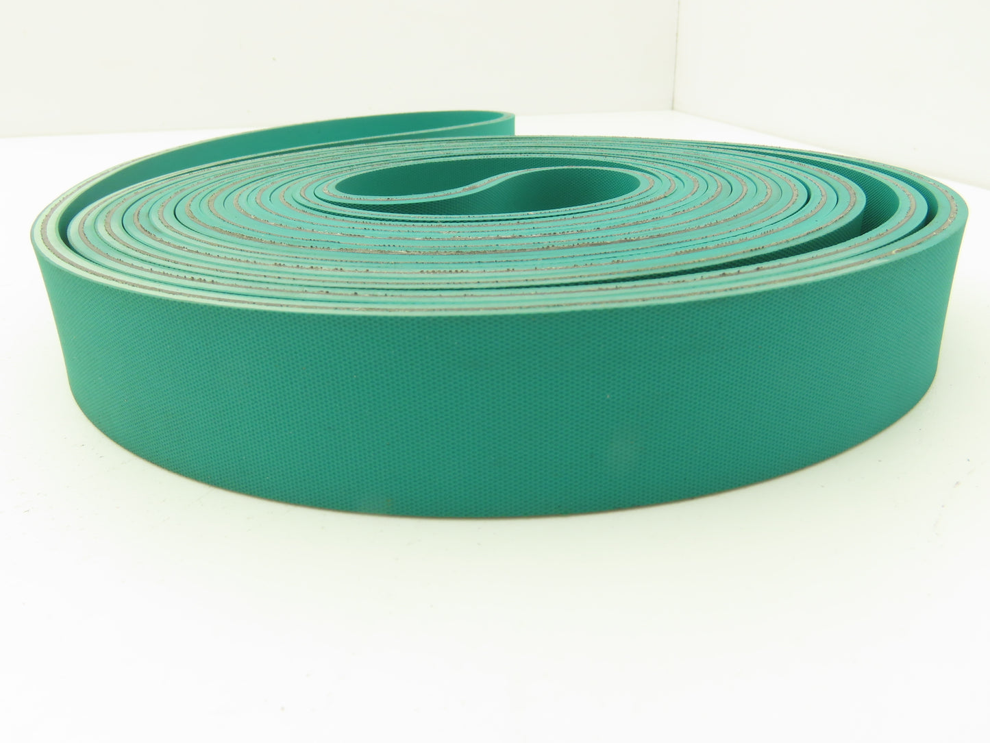 Ammeraal Beltech GG S06.50 RRC Green Conveyor Belt 1.252"W 16' 10" Endless XNBR