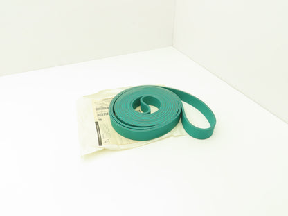 Ammeraal Beltech GG S06.50 RRC Green Conveyor Belt 1.252"W 16' 10" Endless XNBR