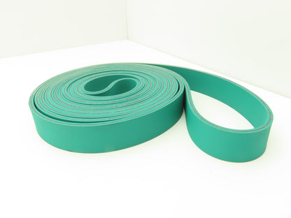 Ammeraal Beltech GG S06.50 RRC Green Conveyor Belt 1.252"W 16' 10" Endless XNBR