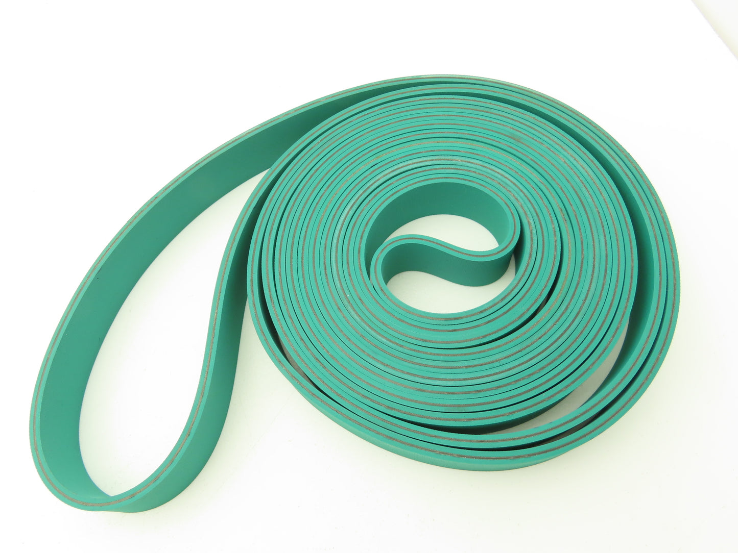 Ammeraal Beltech GG S06.50 RRC Green Conveyor Belt 1.252"W 16' 10" Endless XNBR