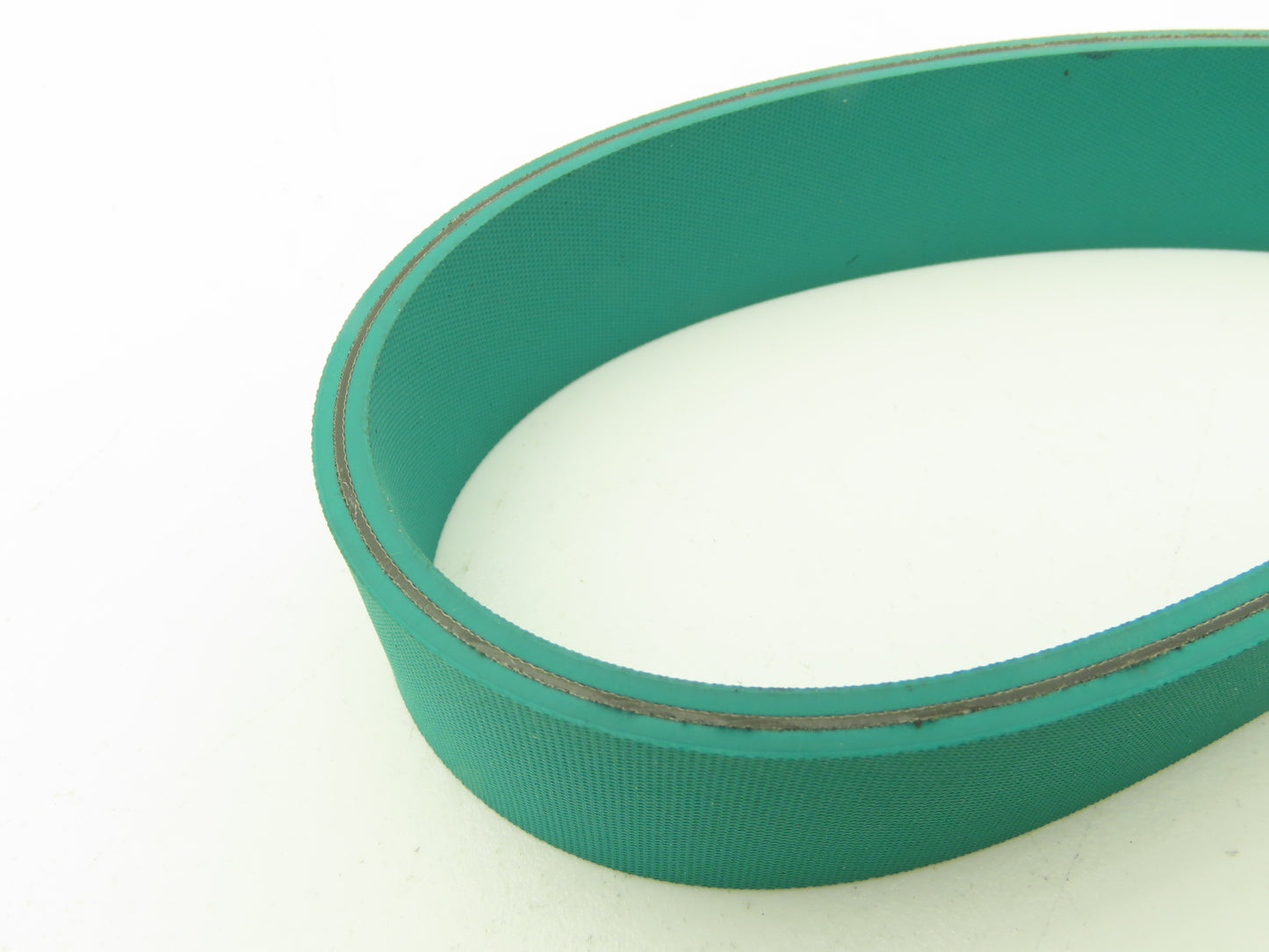 Ammeraal Beltech GG S06.50 RRC Green Conveyor Belt 1.252"W 16' 10" Endless XNBR